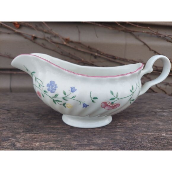 Johnson Bros Summer Chintz Floral Gravy Boat England - Picture 2 of 4